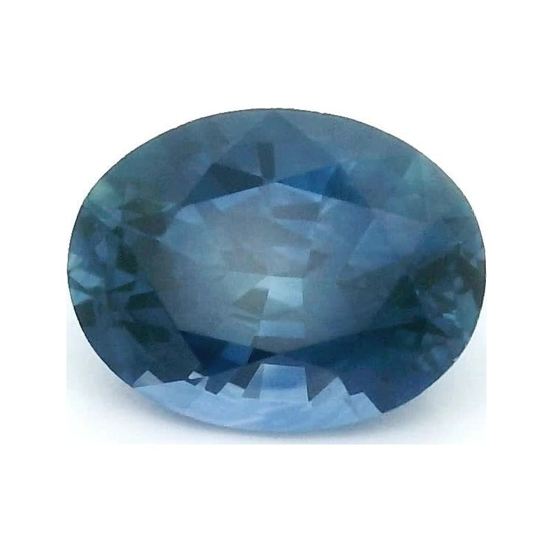 0.99 ct Natural Blue Sapphire (Heated) – Oval Cut — Sapphire Row · cut7
