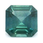 0.74 ct Natural Blue Sapphire (Heated) – Asscher Cut — Sapphire Row · cut7