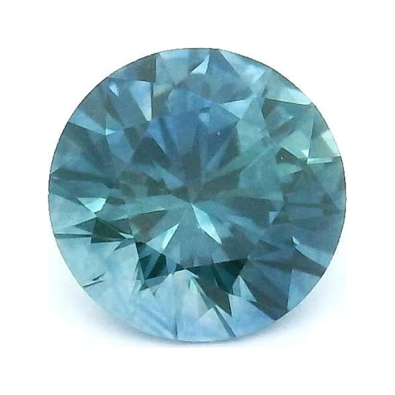 0.65 ct Natural Blue Sapphire (Heated) – Round Cut — Sapphire Row · cut7