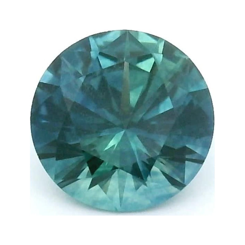 0.65 ct Natural Blue Sapphire (Heated) – Round Cut — Sapphire Row · cut7