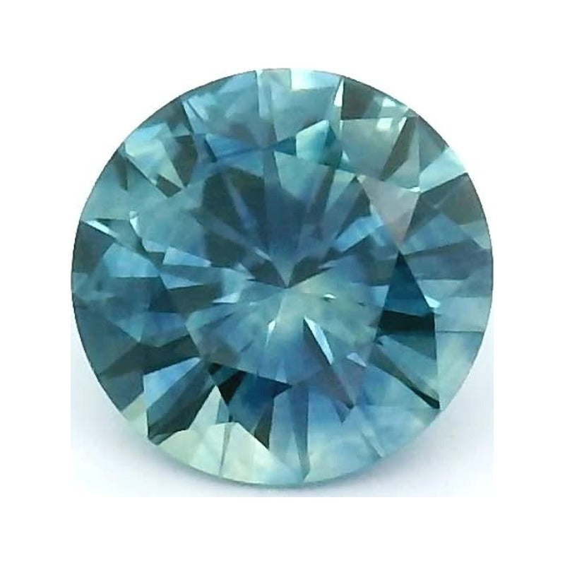0.55 ct Natural Blue Sapphire (Heated) – Round Cut — Sapphire Row · cut7