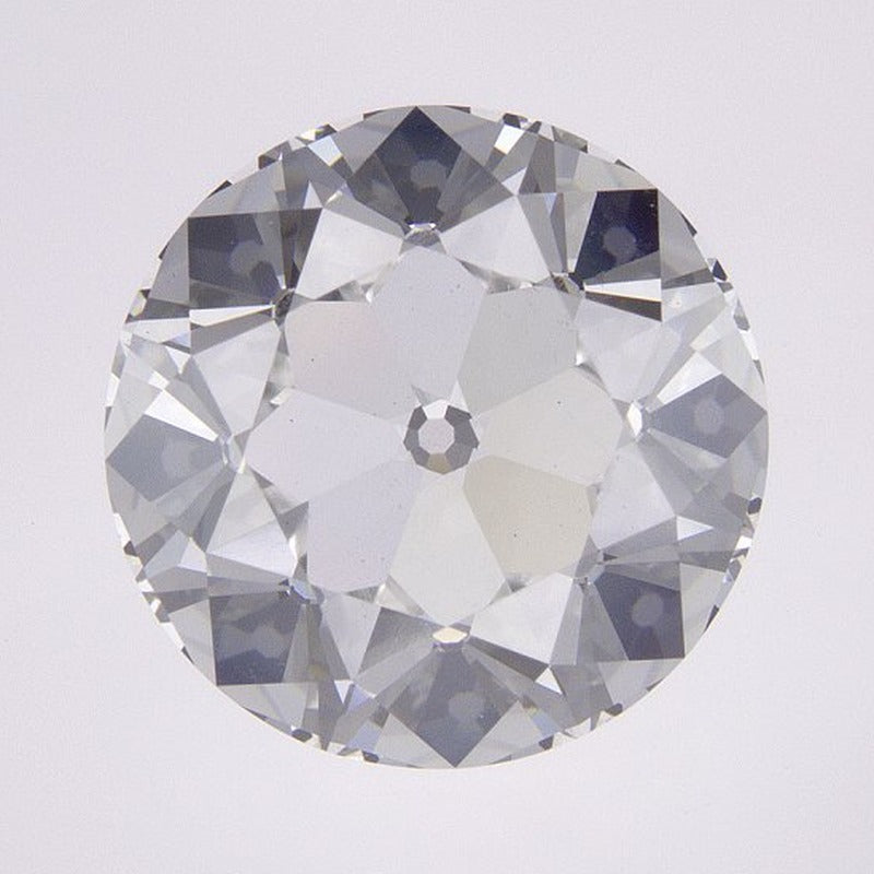 4.15 ct Lab-Grown Diamond – F VVS2 – Round Old European-cut – GCAL Certified — Sapphire Row · cut7