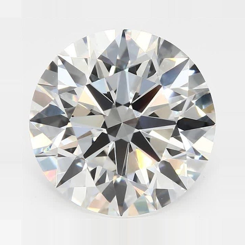 5.59 ct Lab-Grown Diamond – G VVS2 – Round Cut – GCAL Certified — Sapphire Row · cut7