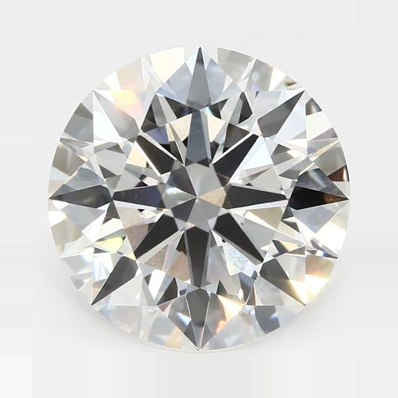5.54 ct Lab-Grown Diamond – G VVS2 – Round Cut – GCAL Certified — Sapphire Row · cut7