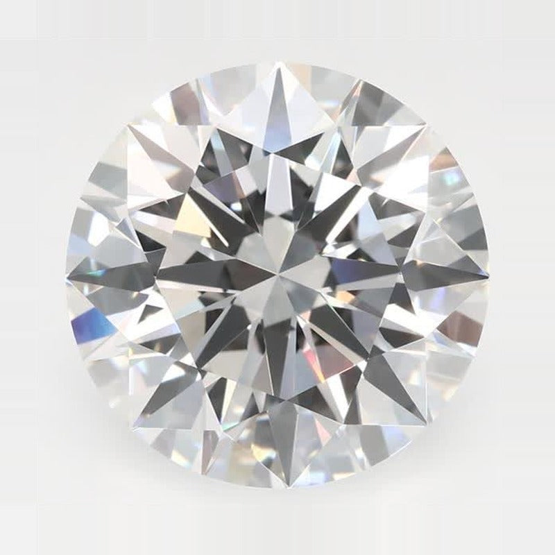4.02 ct Lab-Grown Diamond – F VVS2 – Round Cut – GCAL Certified — Sapphire Row · cut7