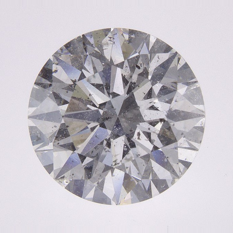 3.07 ct Natural Diamond – E SI3 – Round Cut – EGL USA Certified — Sapphire Row · cut7