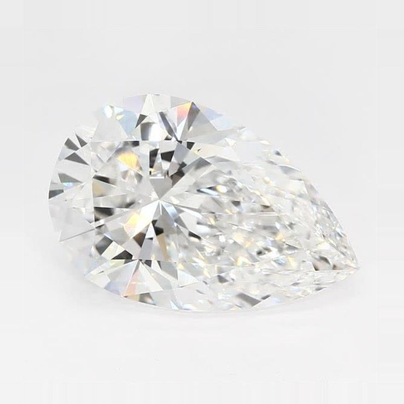 3.03 ct Lab-Grown Diamond – E VVS2 – Pear Cut – GCAL Certified — Sapphire Row · cut7