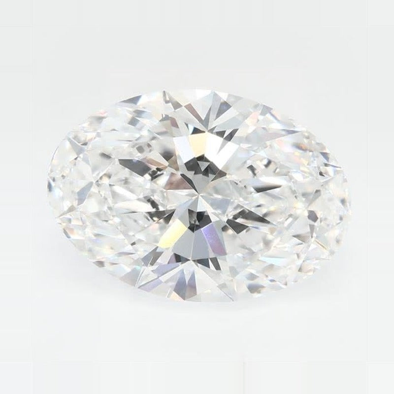 3.01 ct Lab-Grown Diamond – D VVS1 – Oval Cut – GCAL Certified — Sapphire Row · cut7