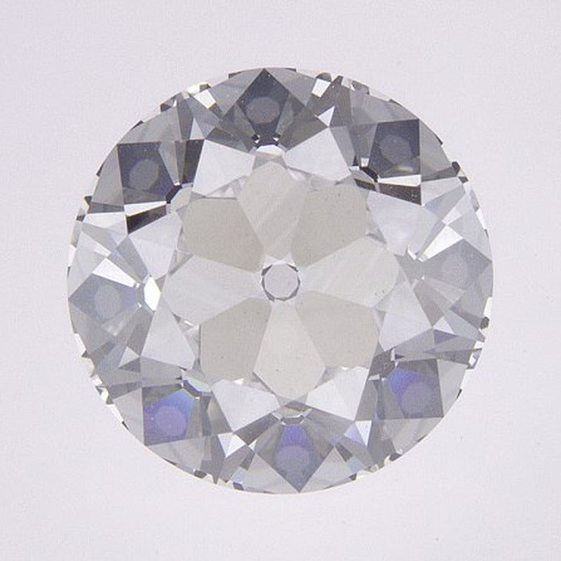 2.30 ct Lab-Grown Diamond – E VVS2 – Round Old European-cut – GCAL Certified — Sapphire Row · cut7