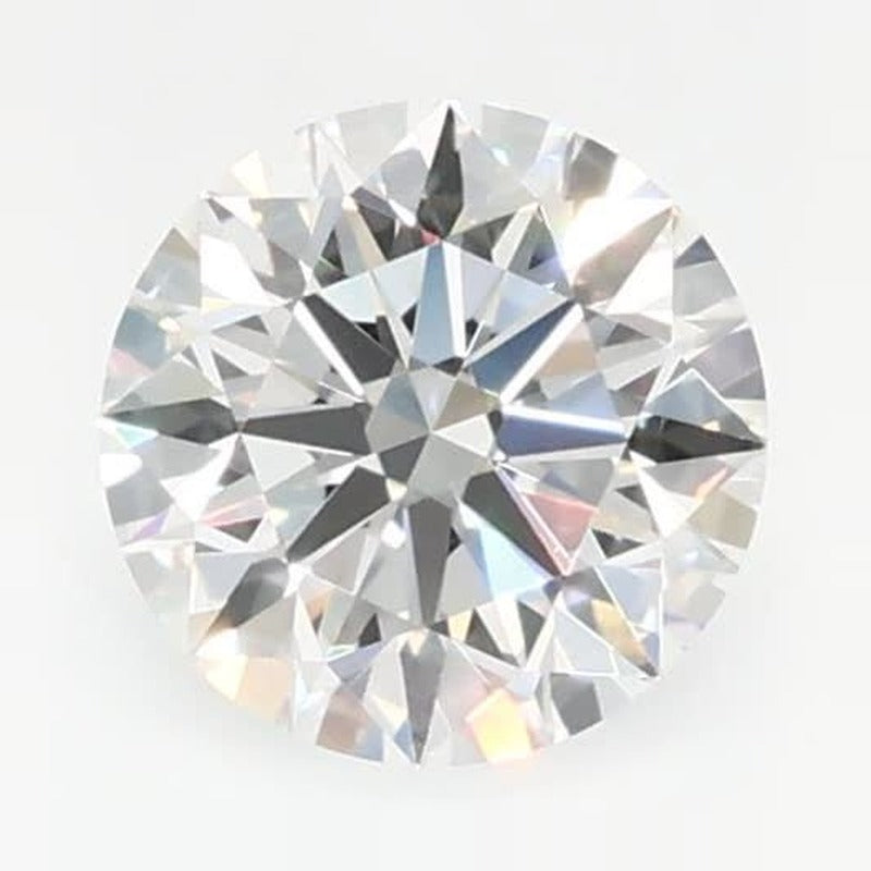 0.53 ct Lab-Grown Diamond – F VVS2 – Round Cut – GCAL Certified — Sapphire Row · cut7