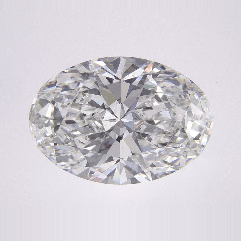 4.51 ct Lab-Grown Diamond – E VVS2 – Oval Cut – IGI Certified — Sapphire Row · cut7