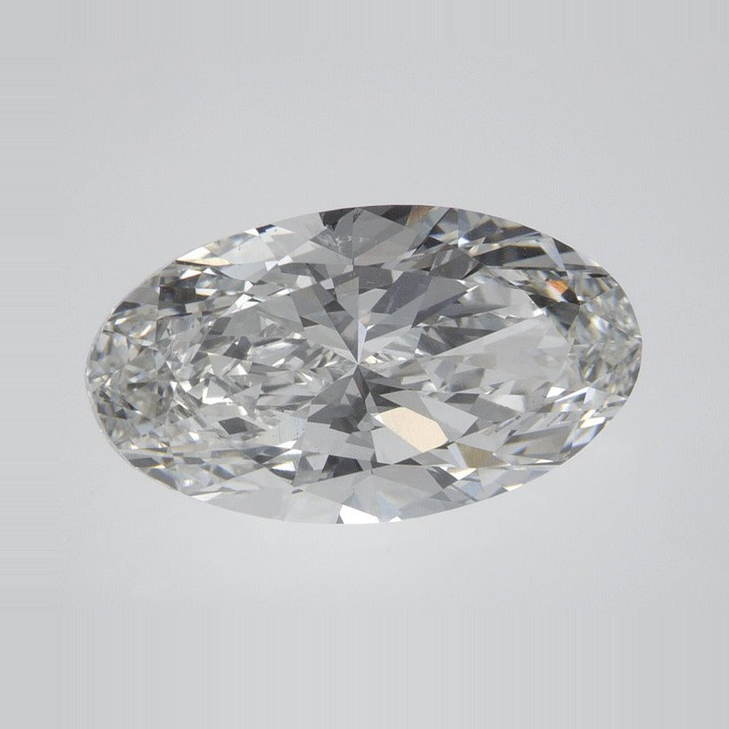 4.03 ct Lab-Grown Diamond – F VS1 – Elongated Oval Cut – IGI Certified — Sapphire Row · cut7