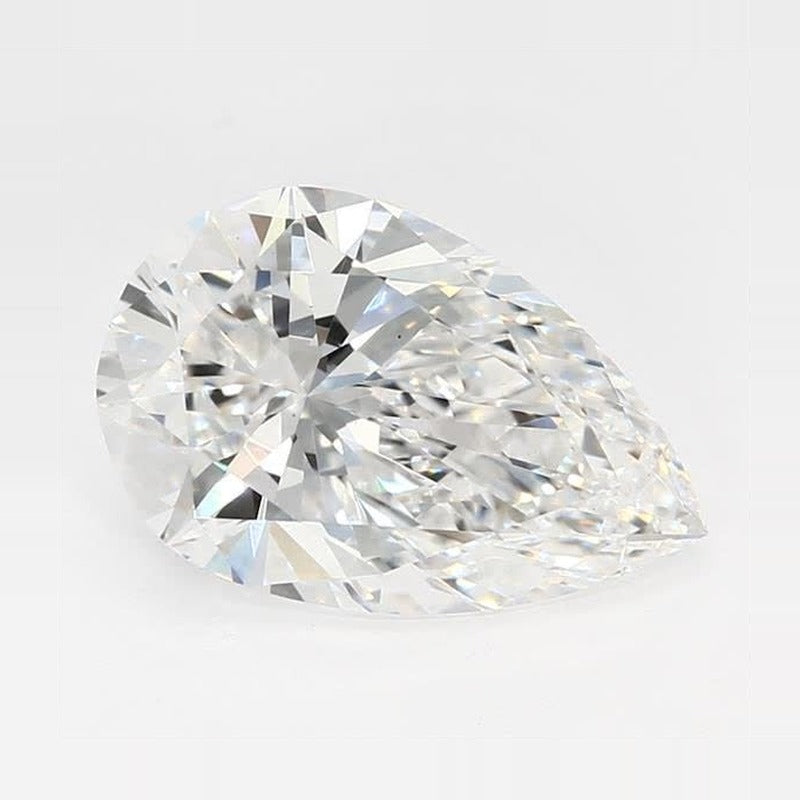 2.53 ct Lab-Grown Diamond – E VS2 – Pear Cut – GCAL Certified — Sapphire Row · cut7