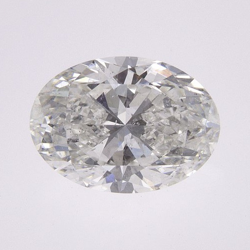 1.70 ct Natural Diamond – I SI2 – Oval Cut – GIA Certified — Sapphire Row · cut7