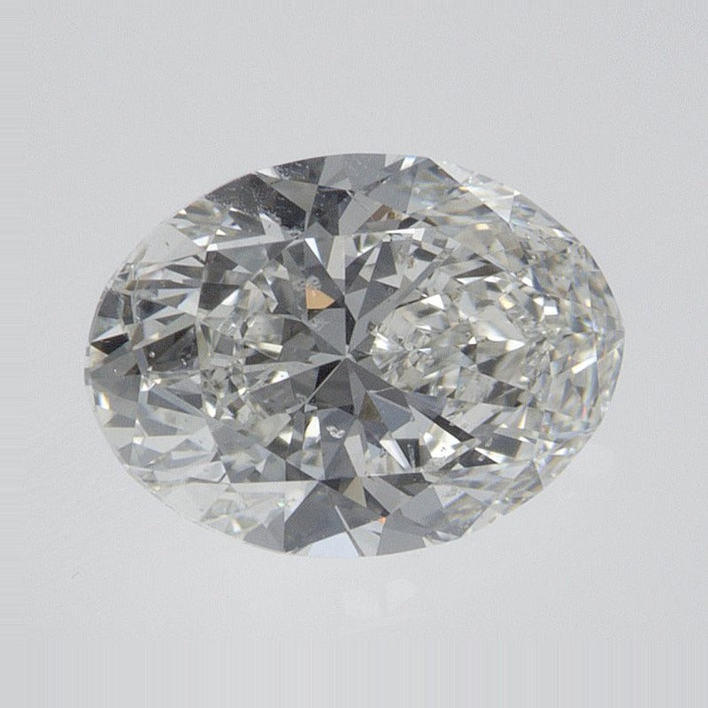 1.51 ct Natural Diamond – H SI2 – Oval Cut – GIA Certified — Sapphire Row · cut7