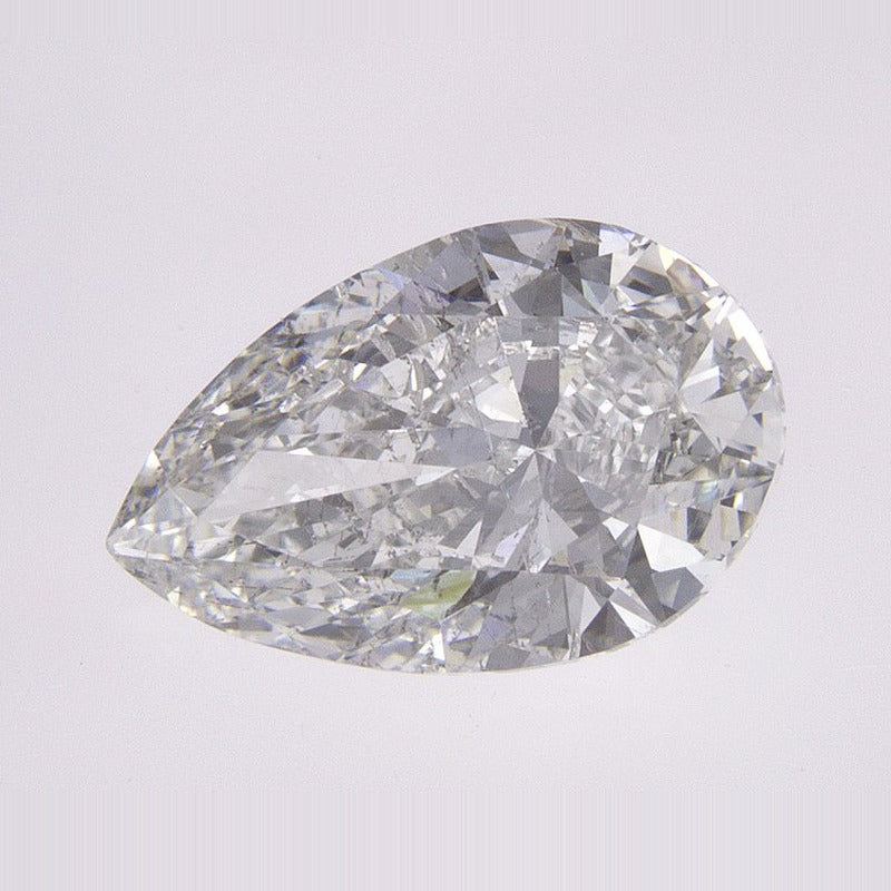1.50 ct Natural Diamond – F SI2 – Pear Cut – GIA Certified — Sapphire Row · cut7