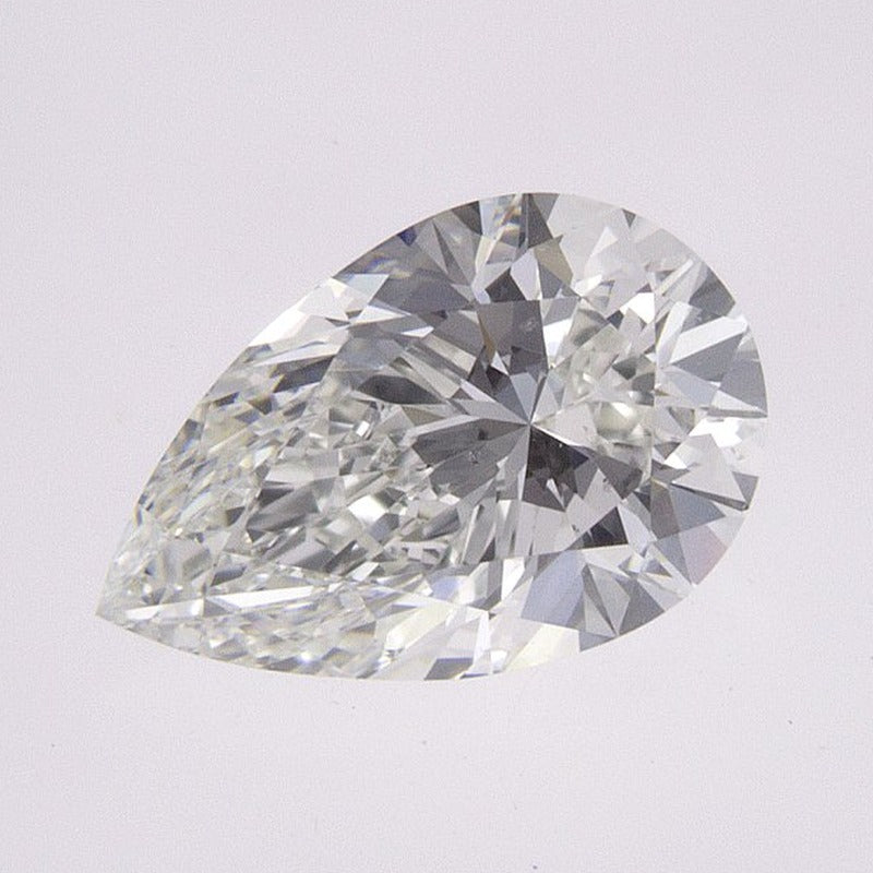 1.00 ct Natural Diamond – I VS2 – Pear Cut – GIA Certified — Sapphire Row · cut7