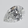0.73 ct Natural Diamond – G SI1 – Pear Cut – GIA Certified — Sapphire Row · cut7