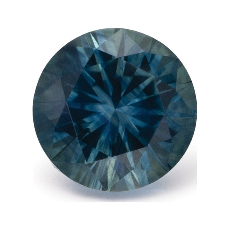 0.49 ct Natural Blue Sapphire (Heated) – Round Cut — Sapphire Row · cut7