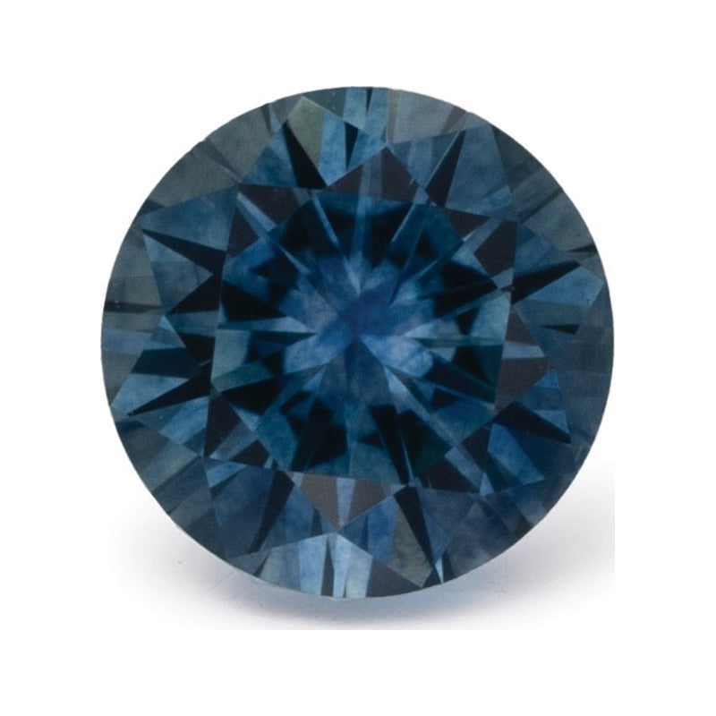 0.49 ct Natural Blue Sapphire (Heated) – Round Cut — Sapphire Row · cut7