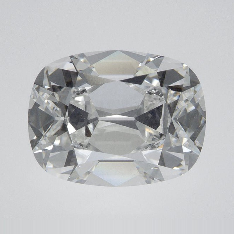 3.57 ct Lab-Grown Diamond – E VVS2 – Elongated Cushion Old Mine Cut – GCAL Certified — Sapphire Row · cut7