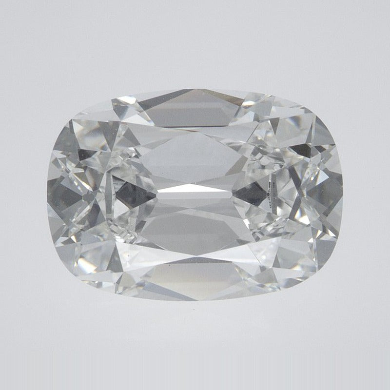 3.62 ct Lab-Grown Diamond – E VVS2 – Elongated Cushion Old Mine Cut – GCAL Certified — Sapphire Row · cut7