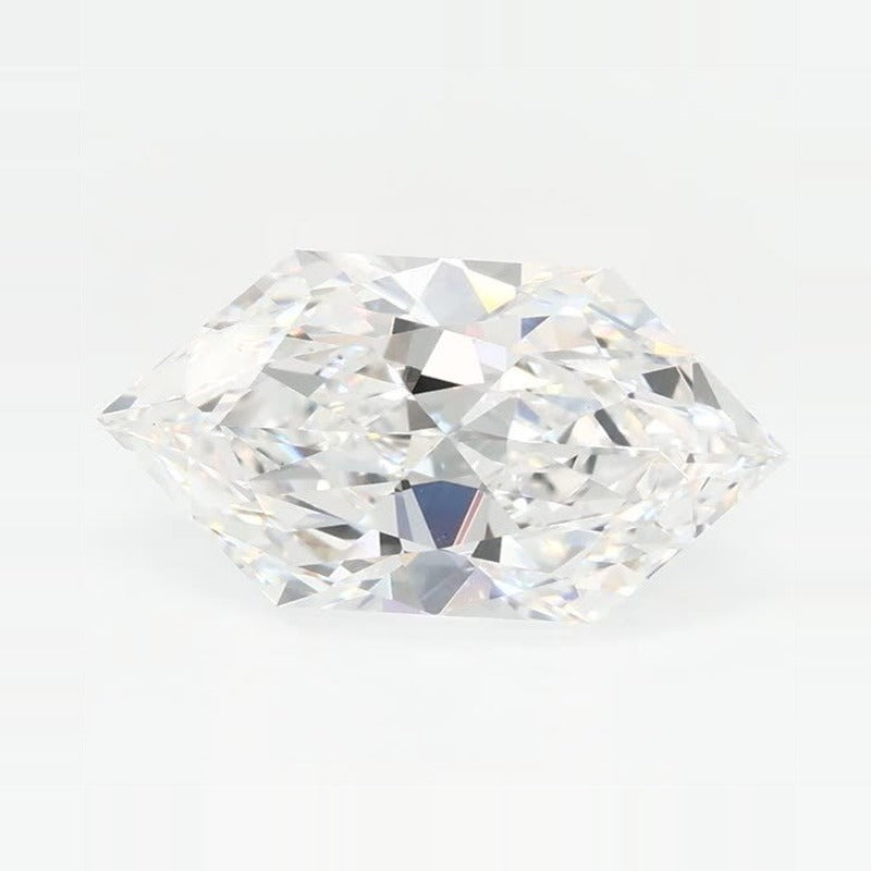 3.07 ct Lab-Grown Diamond – E VS1 – Elongated Hexagon Duchess Faceted-cut – GCAL Certified — Sapphire Row · cut7