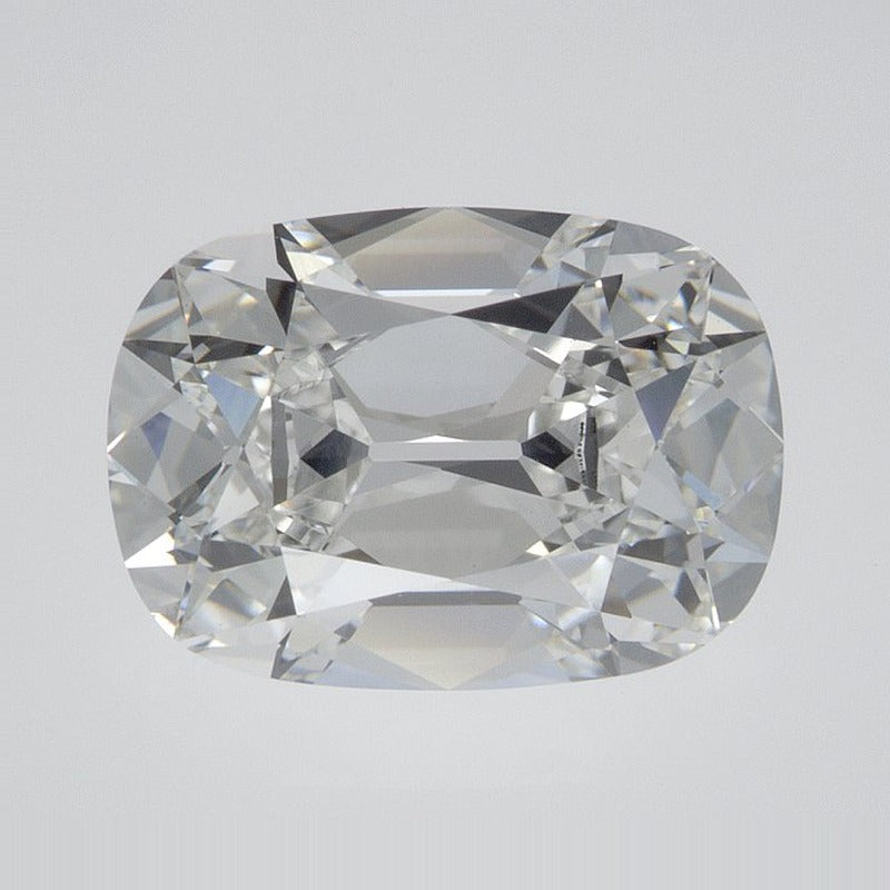 3.07 ct Lab-Grown Diamond – F VVS2 – Elongated Cushion Old Mine Cut – GCAL Certified — Sapphire Row · cut7