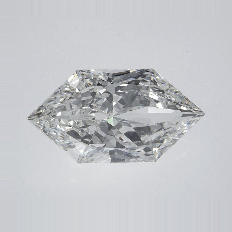 3.05 ct Lab-Grown Diamond – F VS1 – Elongated Hexagon Duchess Faceted-cut – IGI Certified — Sapphire Row · cut7