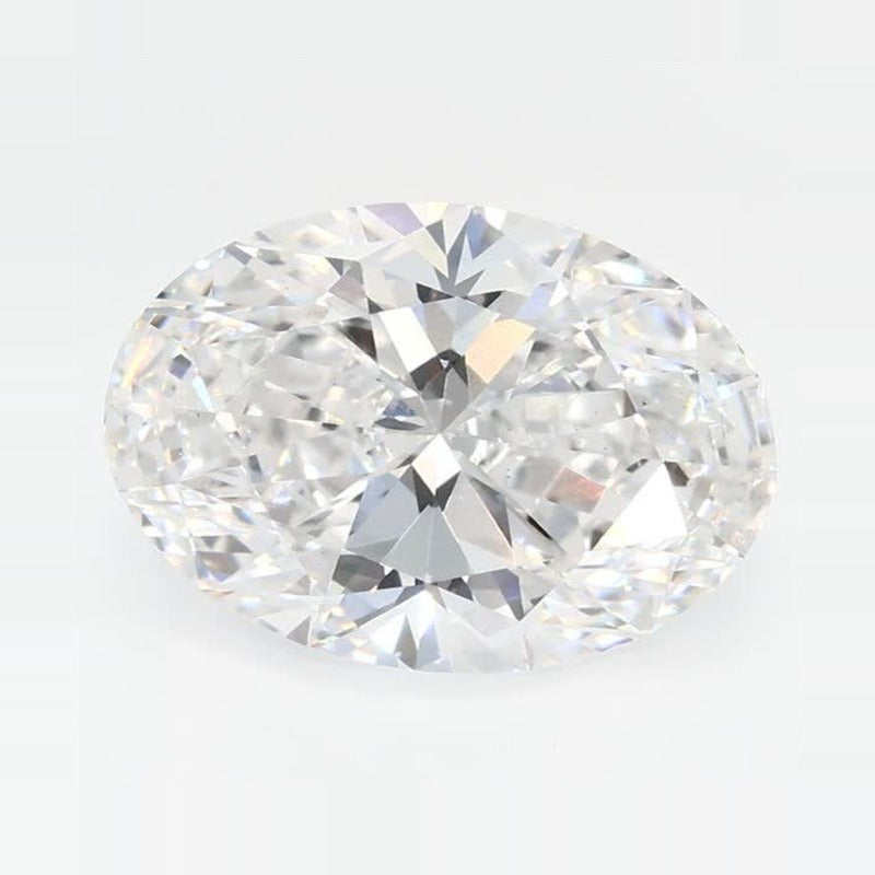 3.05 ct Lab-Grown Diamond – D VS2 – Oval Cut – GCAL Certified — Sapphire Row · cut7