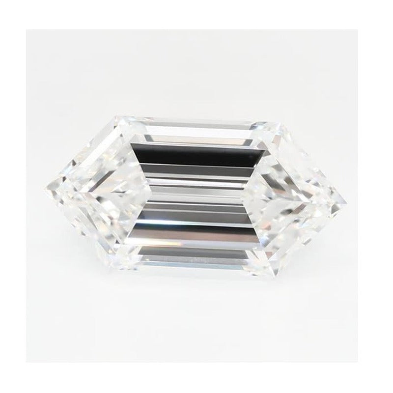 2.35 ct Lab-Grown Diamond – E VVS2 – Elongated Hexagon Duchess Step-cut – GCAL Certified — Sapphire Row · cut7