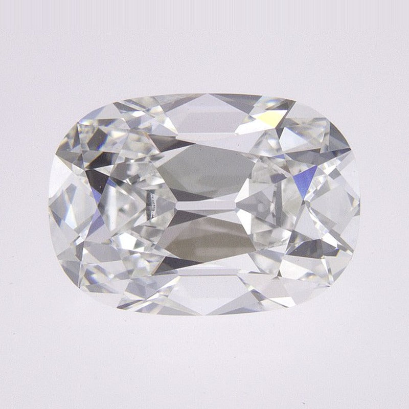 2.26 ct Lab-Grown Diamond – F VVS2 – Elongated Cushion Old Mine Cut – GCAL Certified — Sapphire Row · cut7