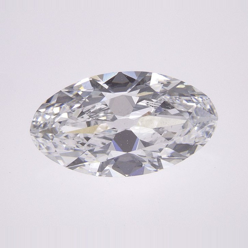 2.19 ct Lab-Grown Diamond – D VVS2 – Elongated Oval Cut – IGI Certified — Sapphire Row · cut7