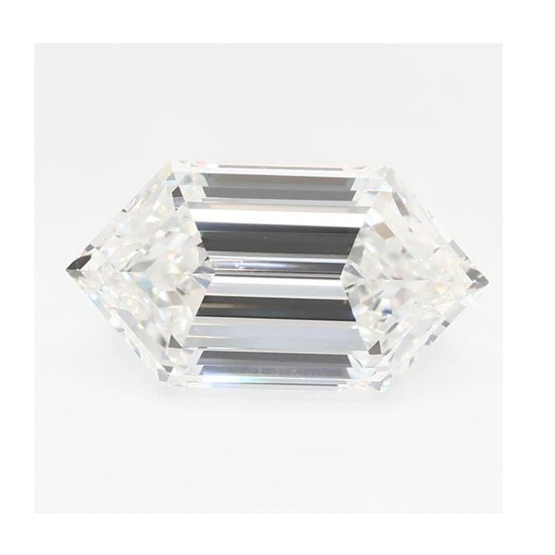2.09 ct Lab-Grown Diamond – E VVS2 – Elongated Hexagon Duchess Step-cut – GCAL Certified — Sapphire Row · cut7