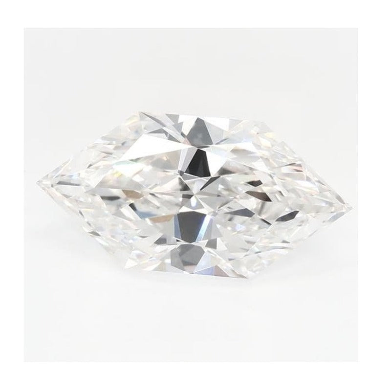 2.06 ct Lab-Grown Diamond – F VVS2 – Elongated Hexagon Duchess Faceted-cut – GCAL Certified — Sapphire Row · cut7