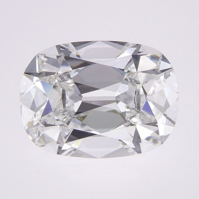 2.01 ct Lab-Grown Diamond – E VVS2 – Elongated Cushion Old Mine Cut – GCAL Certified — Sapphire Row · cut7