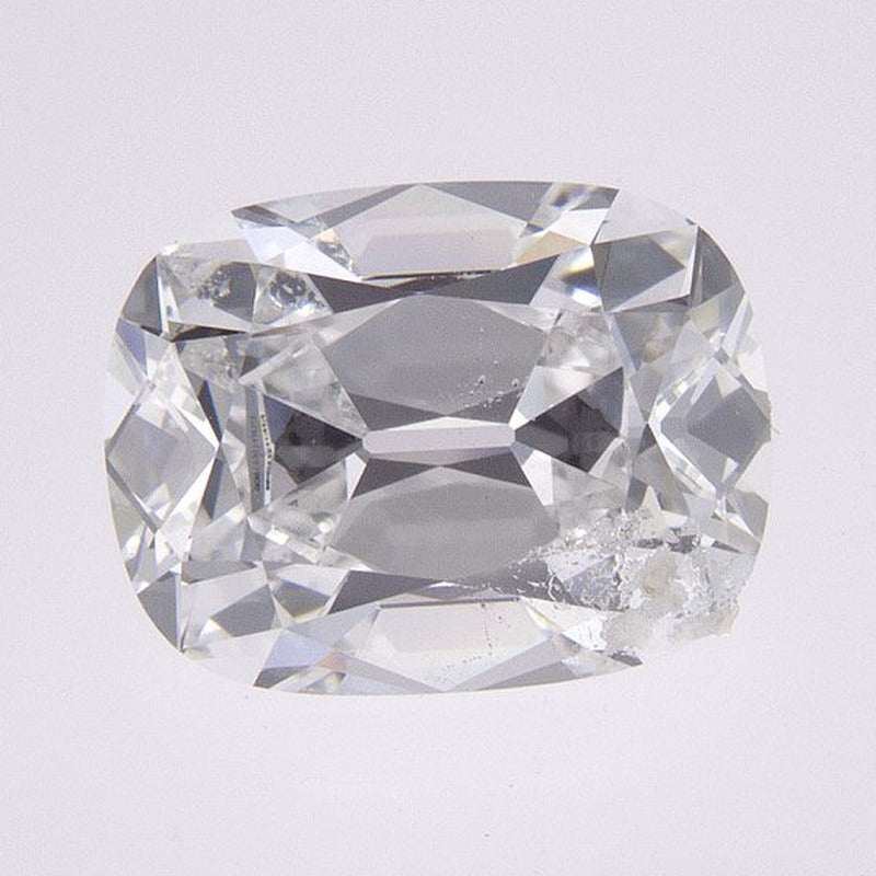 1.81 ct Lab-Grown Diamond – E VVS2 – Elongated Cushion Old Mine Cut – GCAL Certified — Sapphire Row · cut7