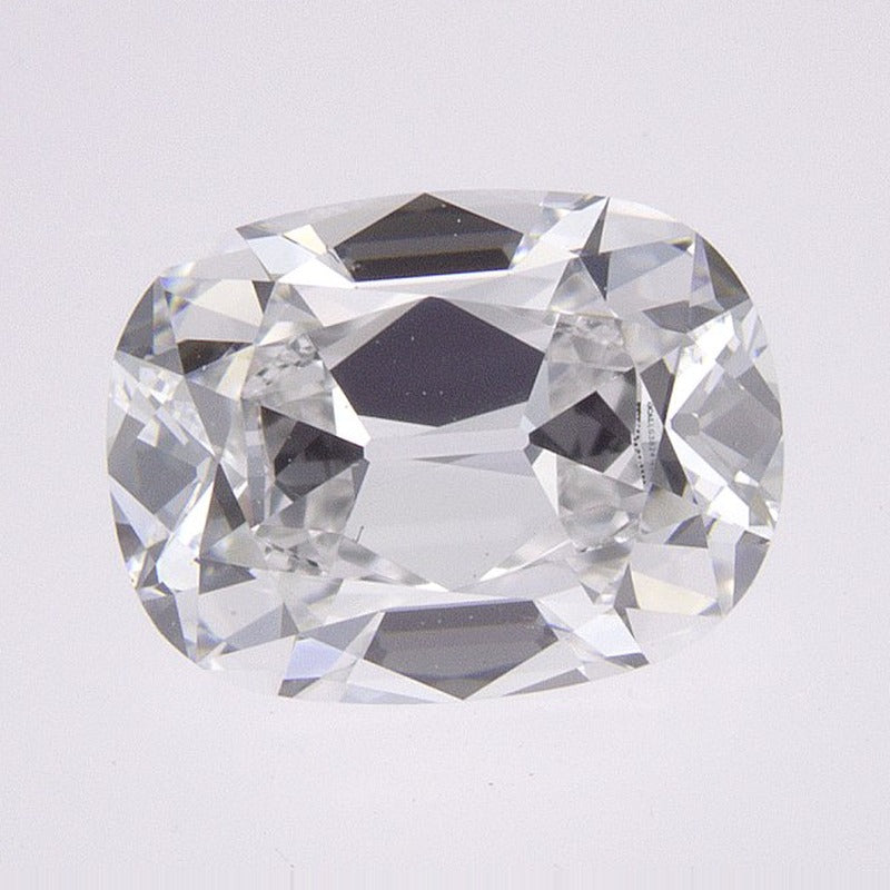 1.52 ct Lab-Grown Diamond – D VVS2 – Elongated Cushion Old Mine Cut – GCAL Certified — Sapphire Row · cut7