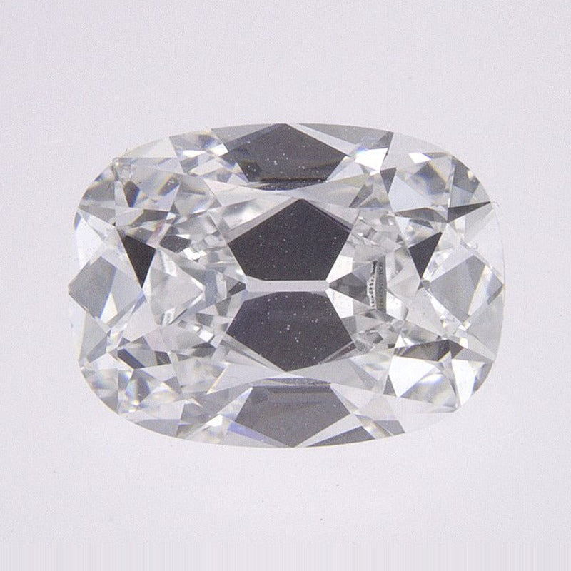 1.52 ct Lab-Grown Diamond – D VVS2 – Elongated Cushion Old Mine Cut – GCAL Certified — Sapphire Row · cut7