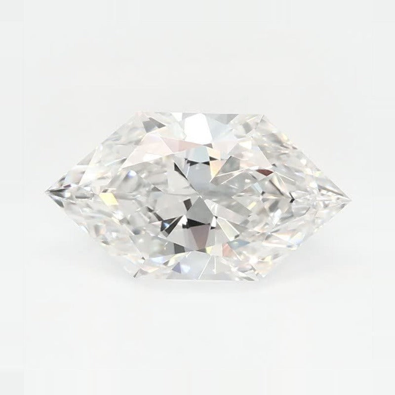 1.35 ct Lab-Grown Diamond – E VVS2 – Elongated Hexagon Duchess Faceted-cut – GCAL Certified — Sapphire Row · cut7