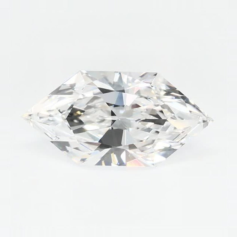 1.31 ct Lab-Grown Diamond – D VVS2 – Elongated Hexagon Duchess Faceted-cut – GCAL Certified — Sapphire Row · cut7
