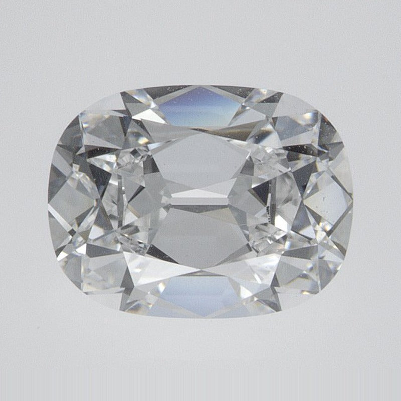1.26 ct Lab-Grown Diamond – D VVS2 – Elongated Cushion Old Mine Cut – GCAL Certified — Sapphire Row · cut7