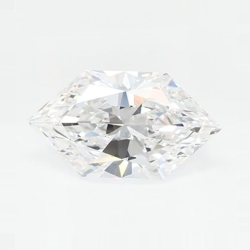 1.08 ct Lab-Grown Diamond – D VVS2 – Elongated Hexagon Duchess Faceted-cut – GCAL Certified — Sapphire Row · cut7