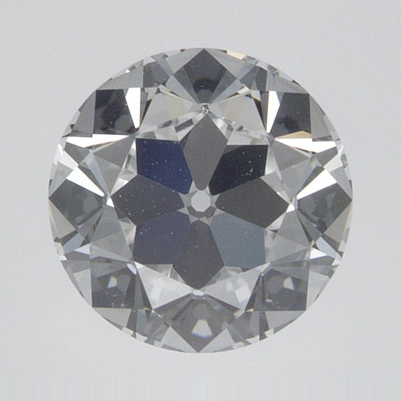 1.02 ct Lab-Grown Diamond – E VVS2 – Round Old European-cut – GCAL Certified — Sapphire Row · cut7