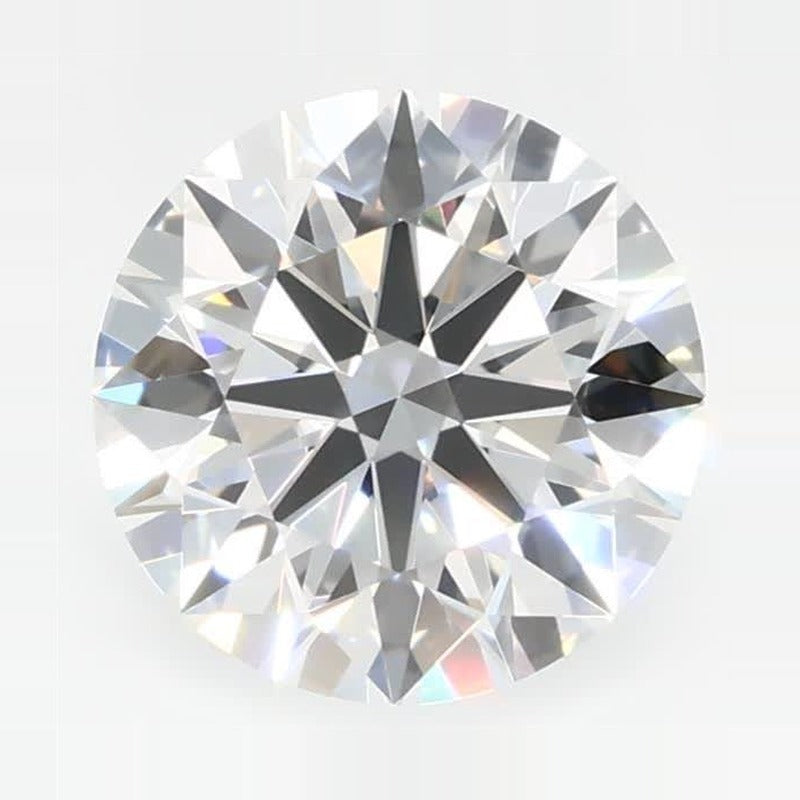 1.01 ct Lab-Grown Diamond – E VVS2 – Round Cut – GCAL Certified — Sapphire Row · cut7