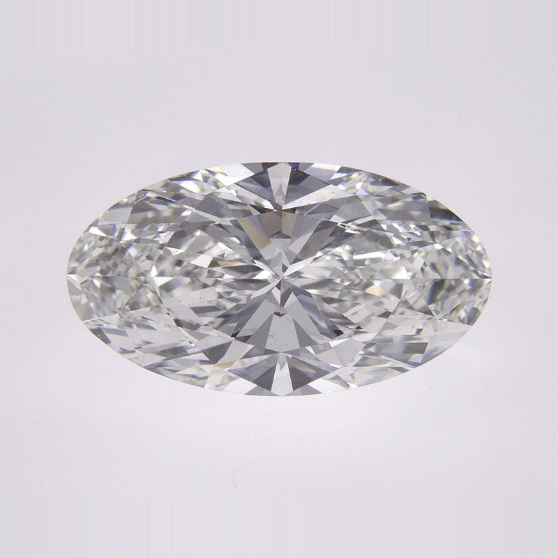 3.51 ct Lab-Grown Diamond – F VS1 – Elongated Oval Cut – IGI Certified — Sapphire Row · cut7