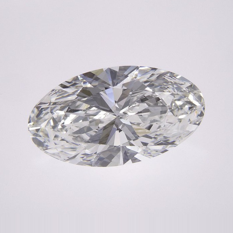 3.08 ct Lab-Grown Diamond – E VVS1 – Elongated Oval Cut – IGI Certified — Sapphire Row · cut7