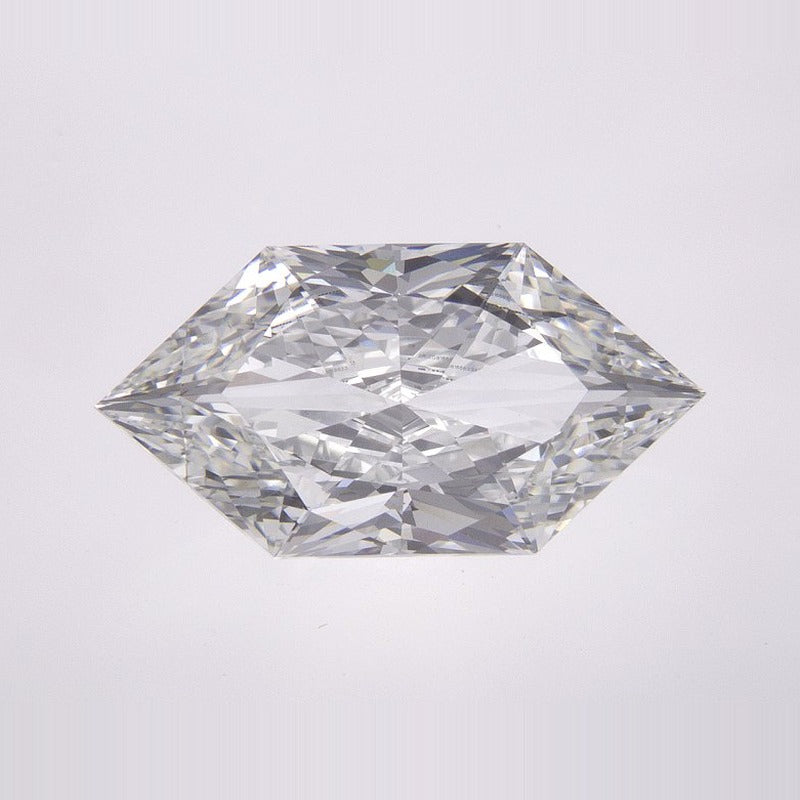 3.02 ct Lab-Grown Diamond – F VVS2 – Elongated Hexagon Duchess Faceted-cut – IGI Certified — Sapphire Row · cut7