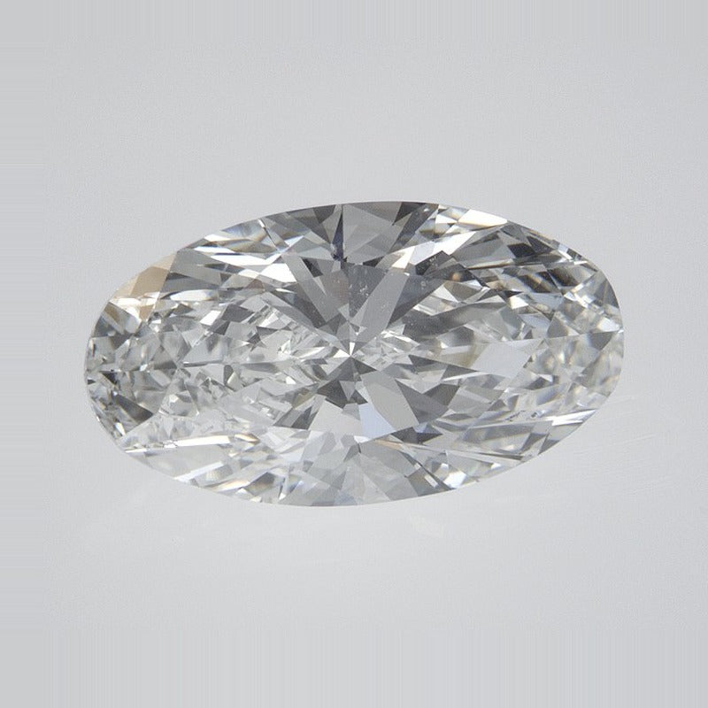 2.34 ct Lab-Grown Diamond – D VS1 – Elongated Oval Cut – IGI Certified — Sapphire Row · cut7