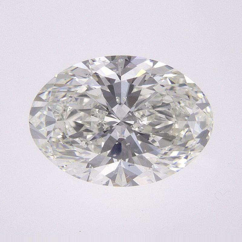 2.01 ct Natural Diamond – G SI2 – Oval Cut – EGL USA Certified — Sapphire Row · cut7
